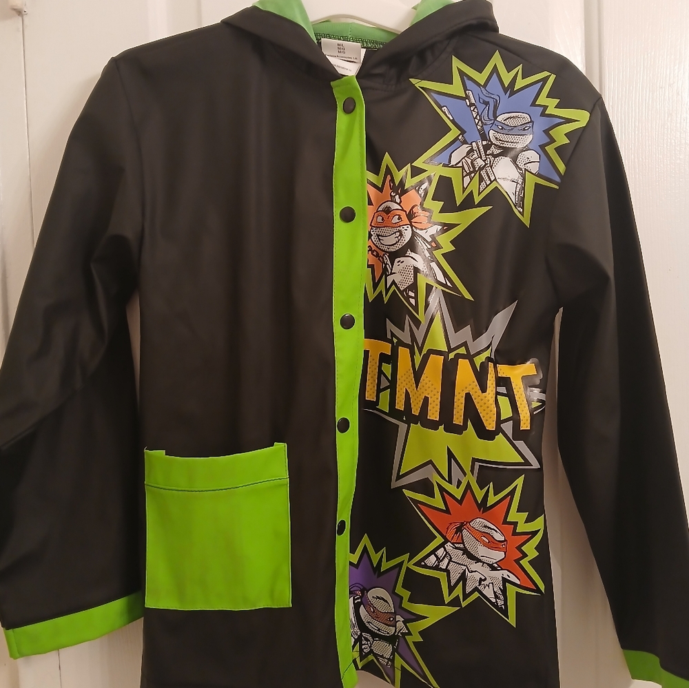 Teenage Mutant Ninja Turtles Raincoat Size M/L